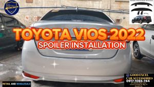 CPA Car Universal  SEDAN Spoiler Matte Black High Quality (8109)