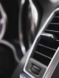 Baseus Car Air Vent Phone Holder For Car (4.7-6.5’) Alloy & Metal Panel No Noise One Hand Lock