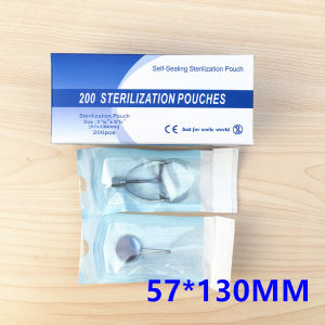 Túi Khử Khuẩn Tự Dính Nha Khoa 2 Hộp 200 Miếng Không Cần Máy Dán Túi Khử Trùng Dính Túi Đựng Dụng Cụ Y Tế