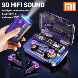 ♥ SFREE Shipping ♥ Redmi M19 Wireless Bluetooth Headphones HIFI Quality Bluetooth Music Earphones Digital Power LED Display Earpiece TWS Earbuds With Micr