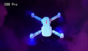 Drone E88 pro Single Kamera Foldable Drone Lipat Single Camera BERGARANSI RESMI - Area Gadget