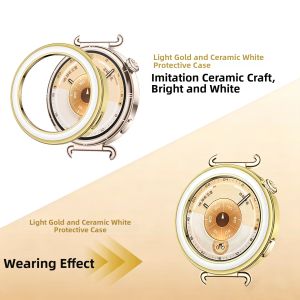 YOURSTAR | Custom Hollow Half Wrap Ceramic PC Protective Case 41mm
