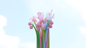 {SG Local} Creative Soft Silicone Black Color 0.38mm Gel Pen Change Color When Exposed To Light