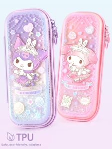 Hello Kitty | Kuromi & Cinnamon Dog Fluid Sand Pencil Case