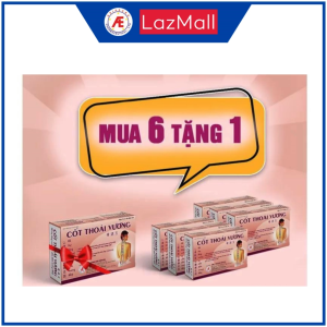 COMBO 06 hộp Cốt Thoái Vương 30v tặng 01 hộp 30v - dùng cho người bị thoái hóa đốt sống thoát vị đĩa đệm viêm khớp.