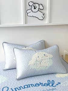 Sanrio My Melody Dog Childrens Ice ผ้าไหม ปลอกหมอนยาง 40x60 ฤดูร้อน การ์ตูน ปลอกหมอนโรงเรียนอนุบาล 30x50cm