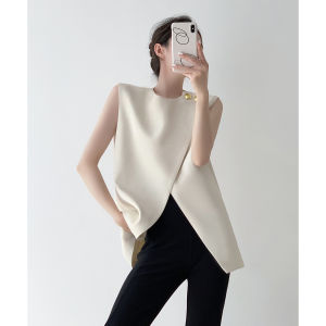 Elegant Unique Sleeveless Blouse