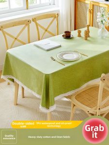 Wash-Free Oil-Resistant Water-Resistant Heat-Resistant Tablecloth