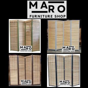 Divider 6x6ft / Room partition Divider / Office Divider / Japanese Divider / Buri / Free Varnish