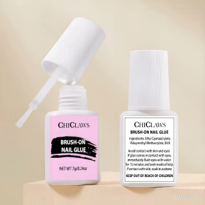[SG] CHICLAWS Fast Drying Brush-On Glue 7g Professional Manicure Super Glue Press On Nails Fake Nails Adhesive