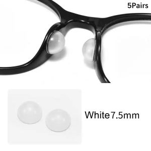 ★▲5 pairs Anti Slip Eyeglasses Nasal Supports Silicone Invisible Glasses Air Nose Pad Transparent Soft Self-adhesive Nose-holder