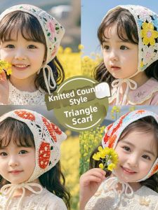 Girls Floral Headwear Scarf