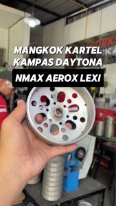 Mangkok Kampas Ganda Daytona NMAX 155 Aerox Lexi Solusi CVT Anti Getar Gredeg