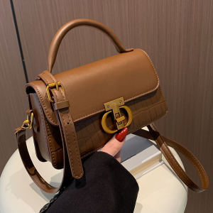 Túi Vuông Nhỏ Thời Trang Túi Đeo Chéo Túi Đeo Vai Đơn Túi Xách Nữ Túi Đa Năng Túi Da PU Mềm Màu Trơn Túi Xách Nữ Túi Xách Nhỏ