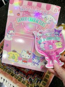 SANRIO Official licensed charm bracelet for kids blind box packet- Hello Kitty My Melody Kuromi Pochacco Cinnamoroll Pudding