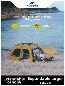 NatureHike | Ultra Large One Bedroom Anti-cold Waterproof Tent 10.9