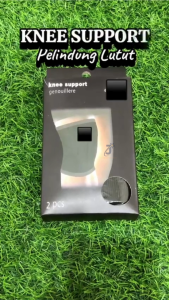 Knee Dekker Pelindung Lutut Knee Support Olahraga Badminton Padel Lari Gym Basket Isi 2pcs