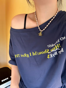 Retro Aged 3D Saturn Pearl Necklace Womens Elegant Luxury Champagne Color Clavicle Chain Necklace Fashionable Jewelry