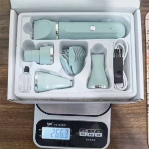 4 in 1 Dog Cat Hair Clippers Grooming Electric Pet Clipper Professional Silent Hair Cutter USB Rechargeable Pet Grooming Clipper