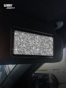 สติ๊กเกอร์ตกแต่งกระจังหน้ารถยนต์ Cadillac ATS L ปิดหลังคาแบบมีเพชร ปุ่มเก้าอี้ กระจกสำหรับแต่งตัว ดีไซน์เรียบง่าย สไตล์ทันสมัย