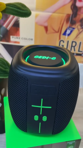 ลำโพงบลูทูธพกพา GD-131 เสียงดี เบสแน่น ไฟเรืองแสง RGB รุ่นใหม่ 100W | Portable Wireless Speaker