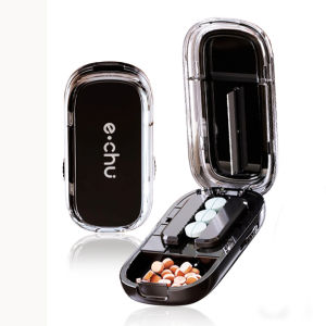 Newest Adjustable Quartering Pill Cutter Storage BoxPortable Drug Tablet MedicineDustproof Divider Organizer Crusher Pill Cutter