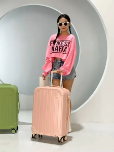 Lightweight Luggage Set 20/24/28inch Travel Bag Carry On Luggage with Usb Charging Port and Cup Holder Durable Strudy Suitcase Beg