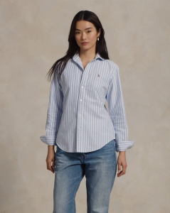 Polo Ralph Lauren Women Classic Fit Oxford Long Sleeve Shirt