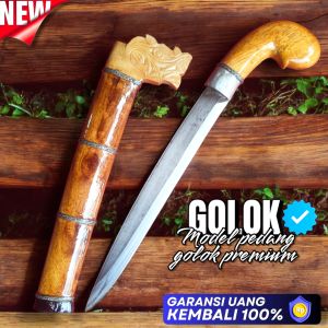 PERKAKAS TAJAM MODEL PEDANG PANJANG GAGANG CENDRANA PREMIUM UNTUK PERKEBUNAN & OUTDOOR 25CM SIAP PAKAI