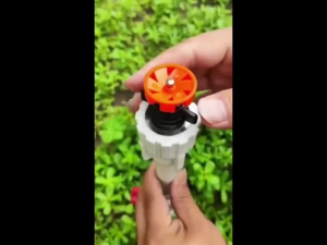 5 cái [ 5 CÁI ] Béc xoay 360 độ màu cam  béc tưới phủ  tưới rau màu hạt mịn đều  gắn ren 21 vào PVC 21 hoặc ra 27mm