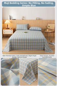 KAMONI | Seasonal Universal Single Bed Sheet Set Cotton