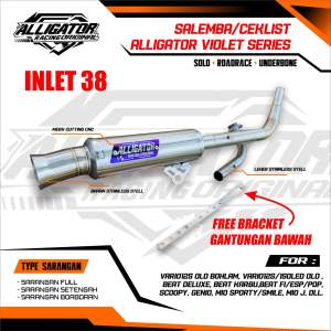 Knalpot Salemba Alligator BEAT MIO SCOOPY GENIO VARIO DLL