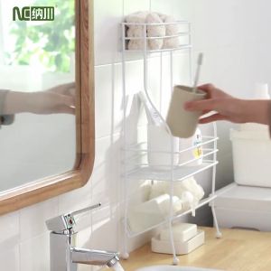 NACHUAN home storage shelves kitchen bedroom bathroom desktop multi-purpose layered simple shelves