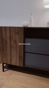 (FREE Shipping) KBS Whetsel 3.5FT Coffee Table /  2 Drawer Storage / Retro Industrial  / Minimalist / Classic /  110W x 60D x 45H cm