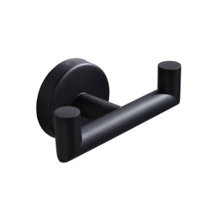 Stainless steel double clothes hook kitchen and bathroom towel hook creative door hook