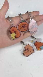 Móc khóa Capybara ngộ nghĩnh phụ kiện treo túi ví balo MKCAPY073