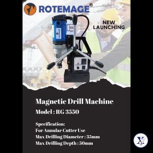 RG 3550 ROTEMAGE MAGNETIC DRILL MACHINE - DIA 35mm MAX DRILL 50mm - M014-323