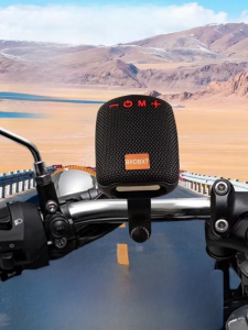 ลำโพงไร้สาย Bluetooth สำหรับการเดินทาง ลำโพงแบบ TWS สำหรับการขี่จักรยาน ลำโพงแบบใส่บัตร ชาร์จแบบ Type-C ลำโพงแบบทนน้ำ