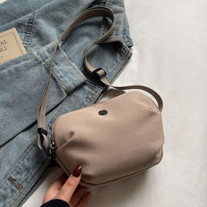 Túi Đeo Vai Đơn Thời Trang Nhẹ Thường Ngày 2025 Túi Đeo Chéo Điện Thoại Di Động Cho Nữ Túi Vải Phong Cách Hàn Quốc Đa Năng Túi Đeo Chéo