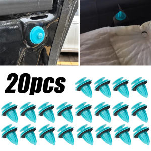 40PCS Green Nylon Retaining Clip for Toyota Bumper Door Buckle Car Interior Accessories Auto Vehicle Retainer Fastener Rivet