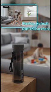 Hidden Camera Water Bottle 1080P HD Spy Device Mobile Phone Connection Home Surveillance CCTV Mini Cam