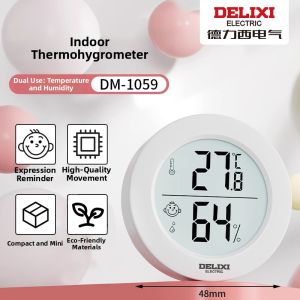 DELIXI | High Precision Home Temperature and Humidity Meter