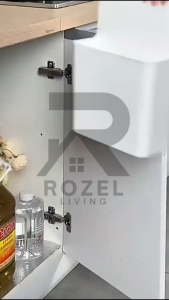 ROZEL Rak Penyimpanan Gantung Pintu Lemari Wadah Penyimpanan Box Serbaguna