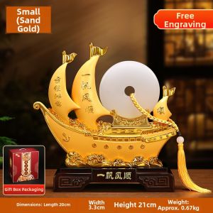 Ji Shanyuan | Good Fortune Sailboat Ornament