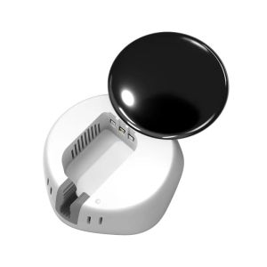 Toothbrush Sterilizer Mini Portable Rechargeable Travel UVC Toothbrush Sterilizer Box New Arrivals 2023 Usb Toothbrush Holder