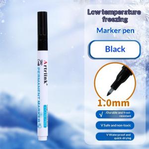 JETTING | 〔L〕1Pcs Waterproof Permanent Oil-Based Marker Quick Dry Low Temperature -25°C Food Storage Label Pen for Freezer