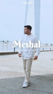 Cotton Inch - Meshal Koko Lengan Panjang Pria