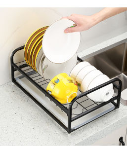 OKK ที่คว่ำจานเหล็ก พร้อมถาดรองน้ำ 12 ชั้น ที่คว่ำจาน ที่คว่ำแก้ว ชั้นวางแก้ว ชั้นวางของครัว ชั้นวางของ