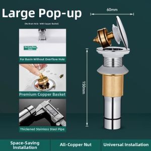 TIANYUWAN | Stainless Steel 304 Sink Drain Kit Complete Set