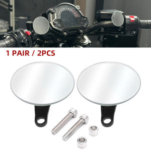 Gương Chiếu Hậu Điểm Mù Cho Kawasaki Z650 RS Z900 SE ER6N Versys 1000 Vulcan S Gương Chiếu Hậu Tay Lái Góc Rộng Bằng Thép Không Gỉ